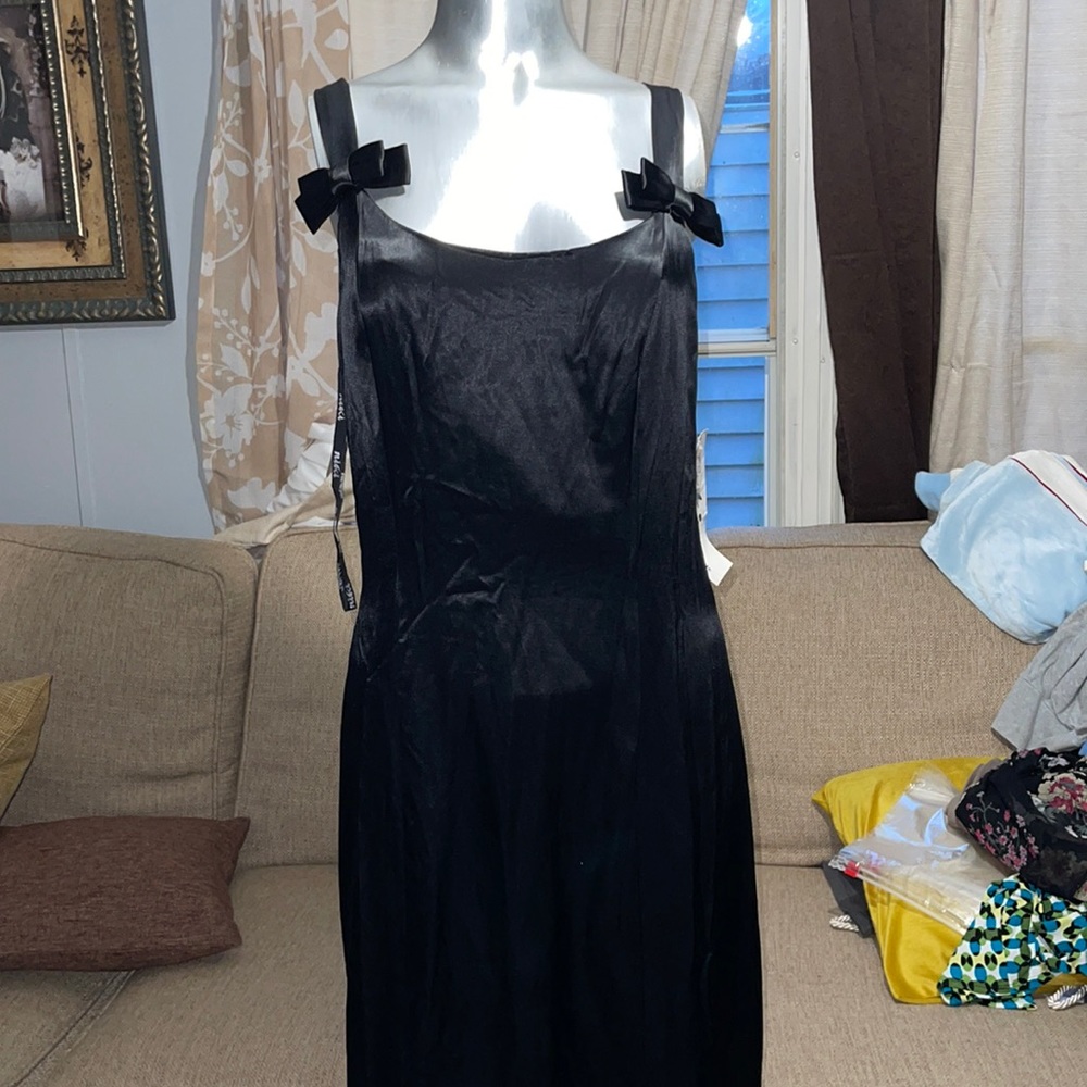 Long black dress size 12p
